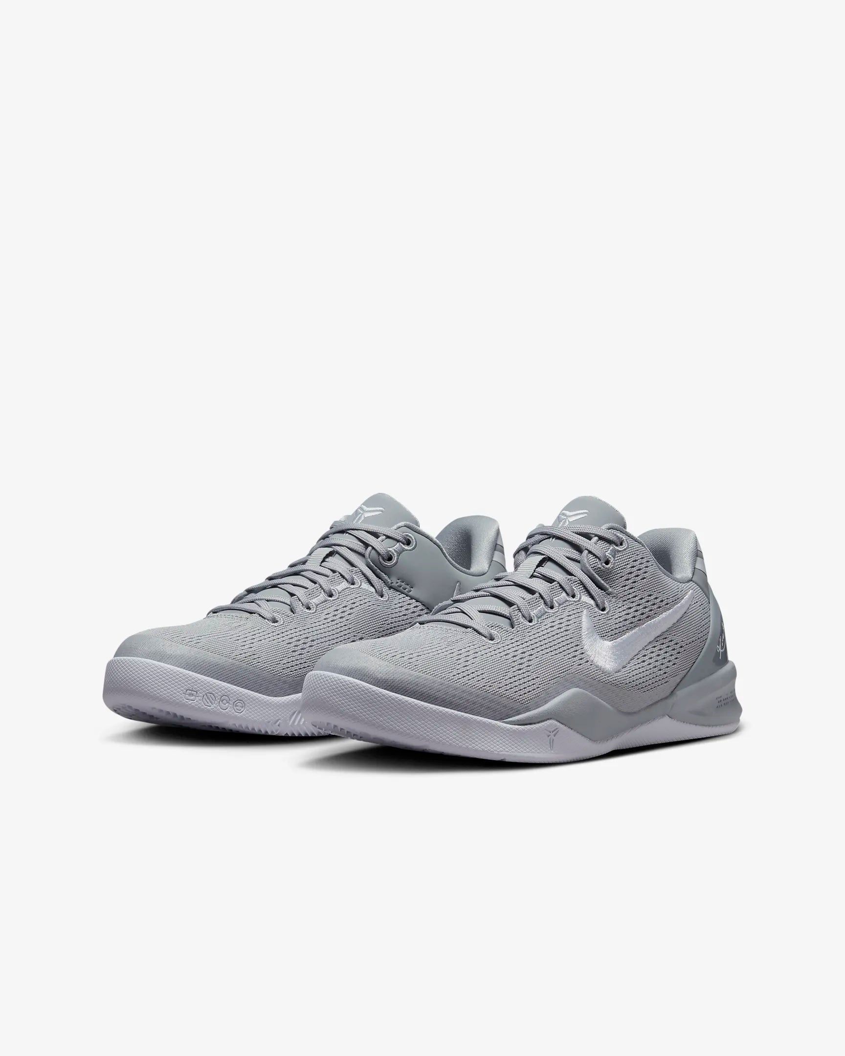 Nike Kobe 8 Protro - Wolf Grey (Gradeschool) | Mamba & Mambacita Nike Kobe 8 Protro - Wolf Grey (Gradeschool) | Mamba & Mambacita