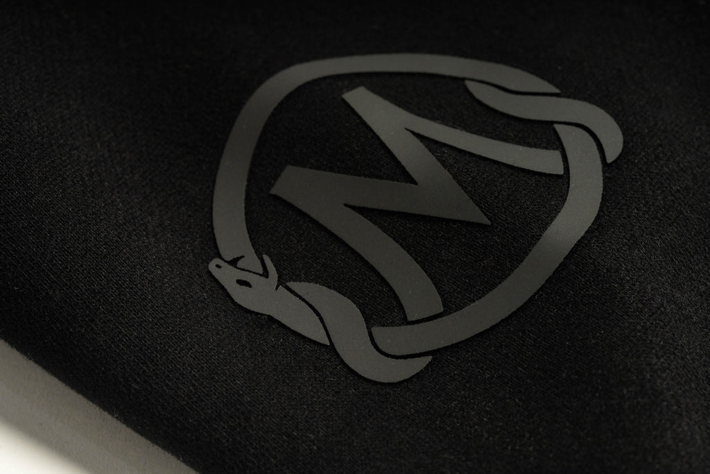 "Blackout" Matte Logo Sweatshirt