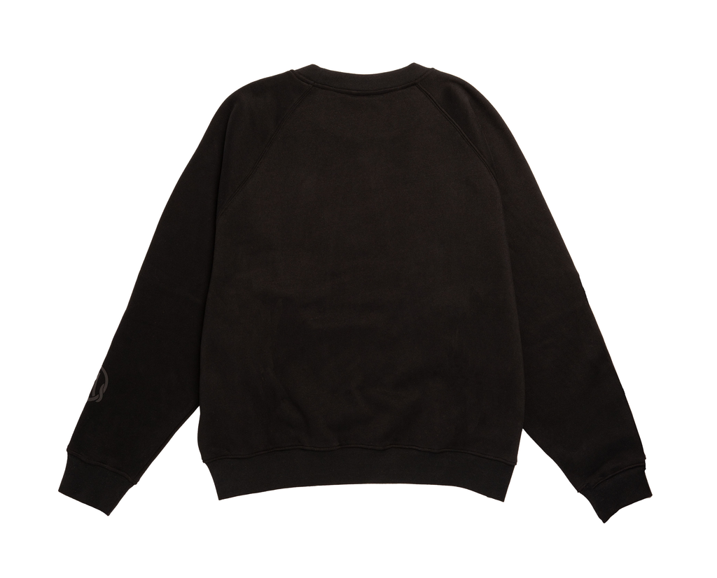 "Blackout" Matte Logo Sweatshirt